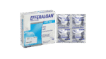 Viên sủi giảm đau, hạ sốt Efferalgan 500mg hộp 4 vỉ x 4 viên