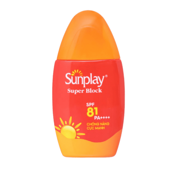 Sữa Chống Nắng SUNPLAY Super Block Ngừa Đen Sạm SPF81 PA++++ ( Tuýp 30g)