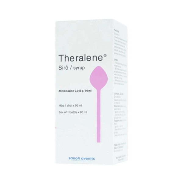 Siro Theralene syrup 90ml trị ho khan, ho do kích ứng, chống dị ứng,… (chai 90ml)